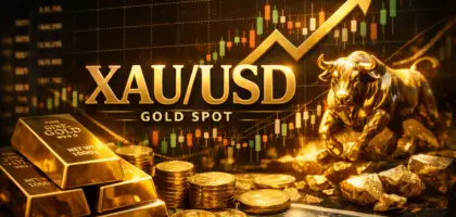 XAU/USD Ons Altın 100 puanlık gapli açılış yükseliş